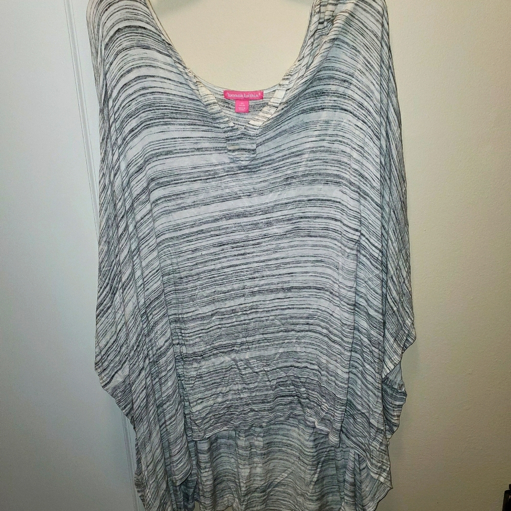 Woman Within Silky Smock 4x